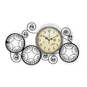 metal wall clock